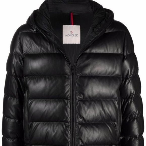 Moncler Other - Moncler Gebroulaz Short Down Sheepskin Leather Jacket